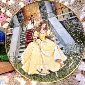 Vintage Collector Plate Káiser Cinderella Collector Fairy Tales Gerda Neubacher